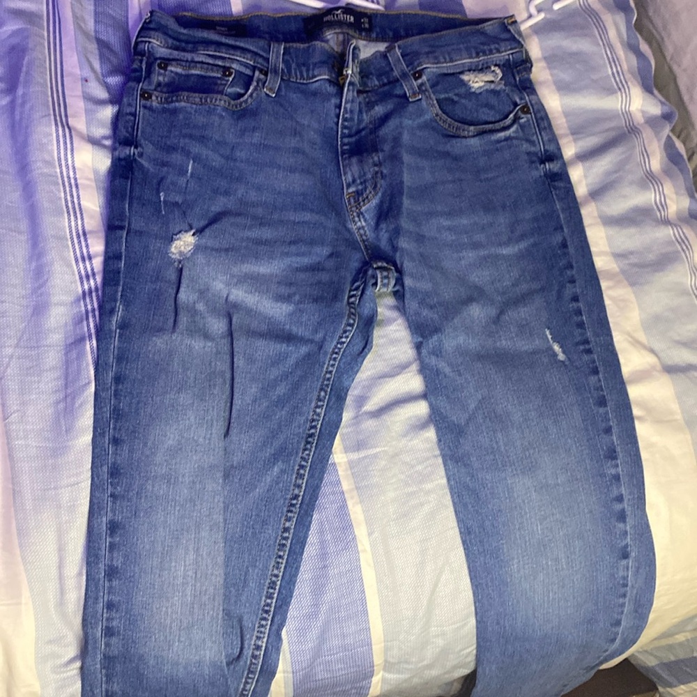 Hollister skinny jeans | Blue | Ripped